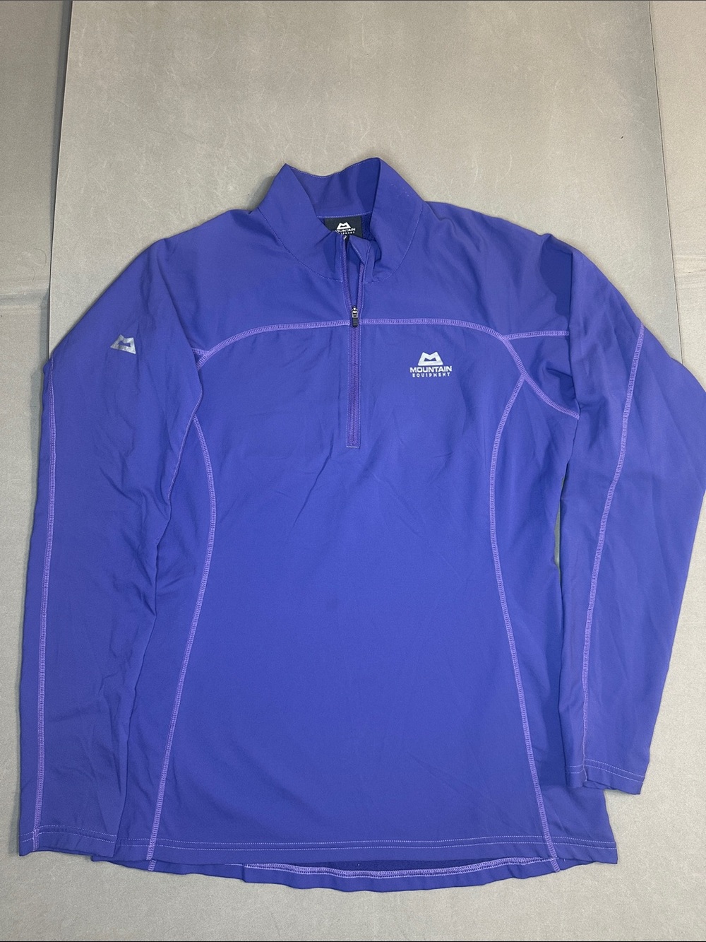 Mountain Equipment Women's Modus Zip Tee Purple - M/8